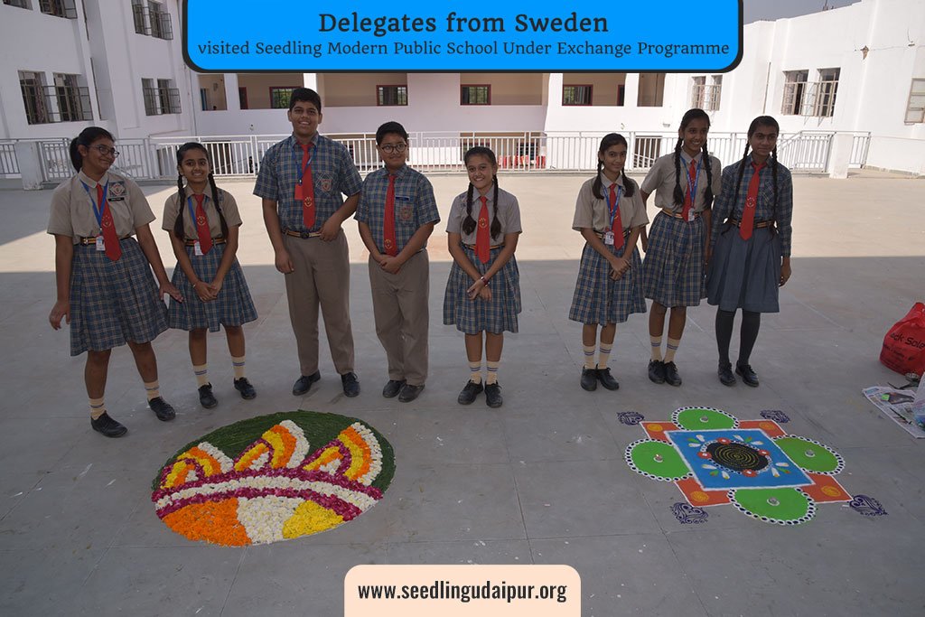 SeedlingUdaipur's tweet image. Delegates from Sweden Visited @SeedlingUdaipur School Under Exchange Programme. 
#SchoolFunction #Events #School #Activities #Visit #Retweet #Education #exchangestudent #exchange #Study #Scholarship #Scholard #Students #Teachers #Kids #Learning #Learn #InYear2018 #EducationSystem