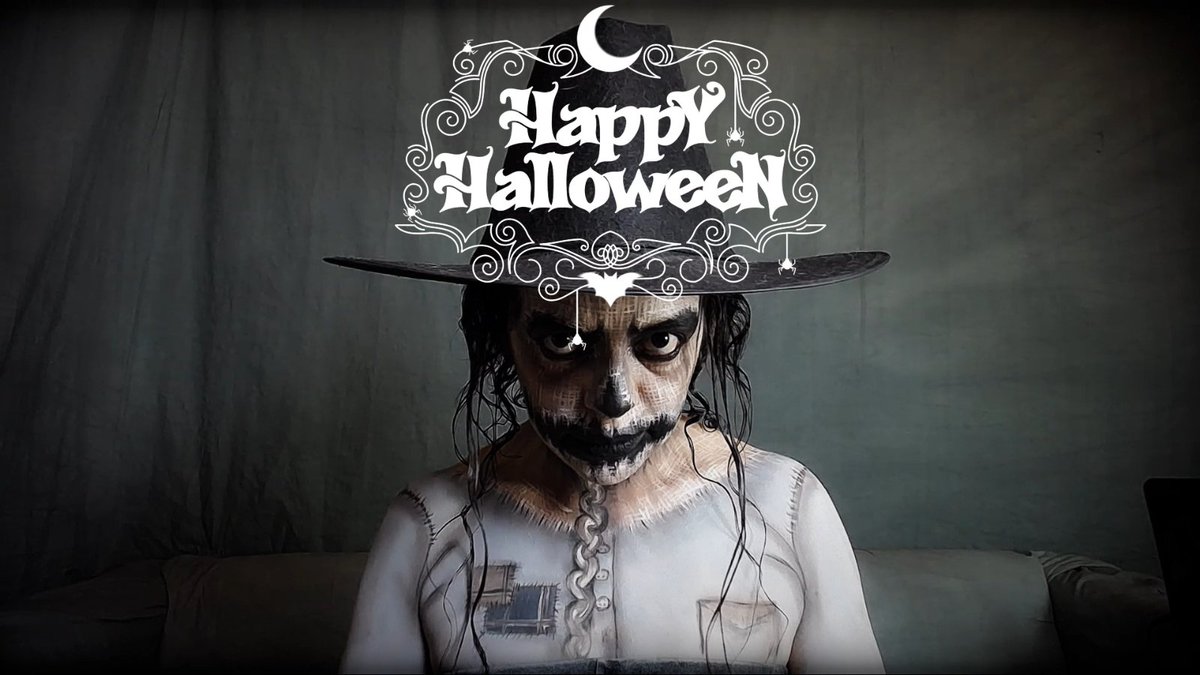 jonnasforface's tweet photo. My wife's second Halloween Makeup! ALL BODY PAINT!:)
What do you think?????
Check the making of video at: https://t.co/zOvJoLdVCX
#scarecrow #diy #makeup #Lisbon #Portugal #Facepaint #bodypaint #tutorial #Halloween2017 #Horror #HalloweenAllYear https://t.co/tOQnABl2r6