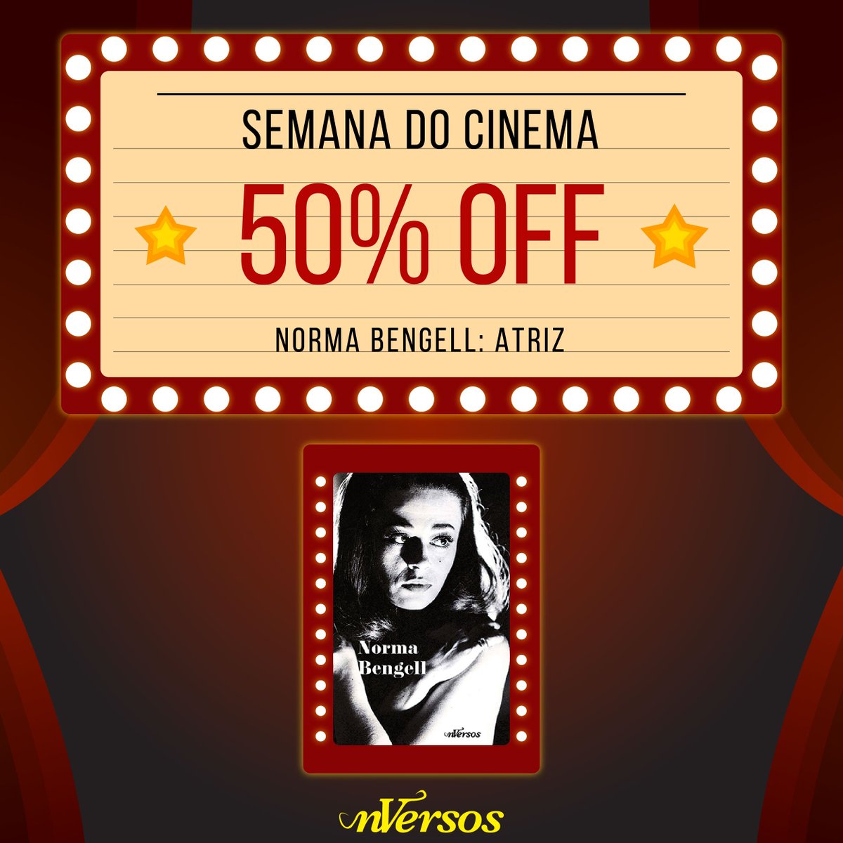 nVersosEditora's tweet photo. Cinema é vida! Leia os livros nVersos sobre a Arte do Cinema.
https://t.co/WN0qzg9HCY
#nversos #semanadocinema https://t.co/nfHCvUXYwb