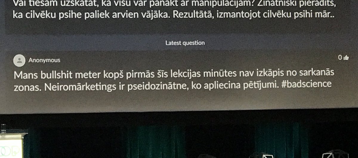 TekstaTiesraide's tweet photo. Teksta Tiešraides komanda neuzņemas atbildību par šo jautājumu. Mēs pirmās minūtes nokavējām. #loop #loopriga https://t.co/7g3ckxvjGK