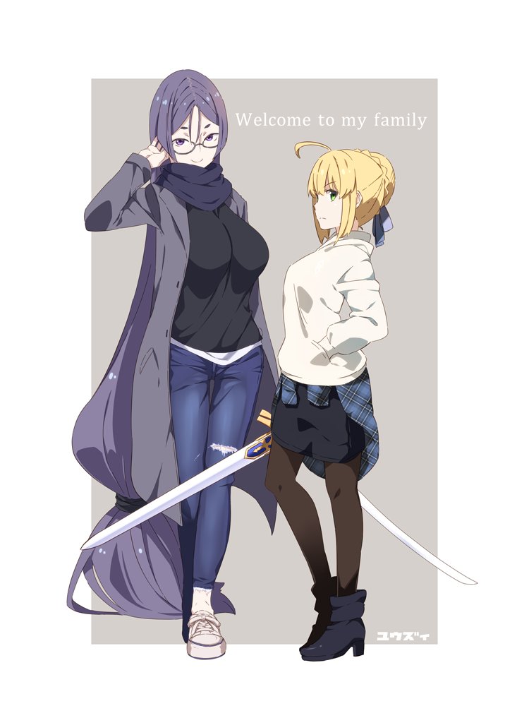 ユウズィ 絵の仕事募集中 Twitter Da アルトリアペンドラゴン 源頼光 Fgo ユウズィ 絵の仕事募集中 Twitter Da アルトリアペンドラゴン 源頼光 Fgo