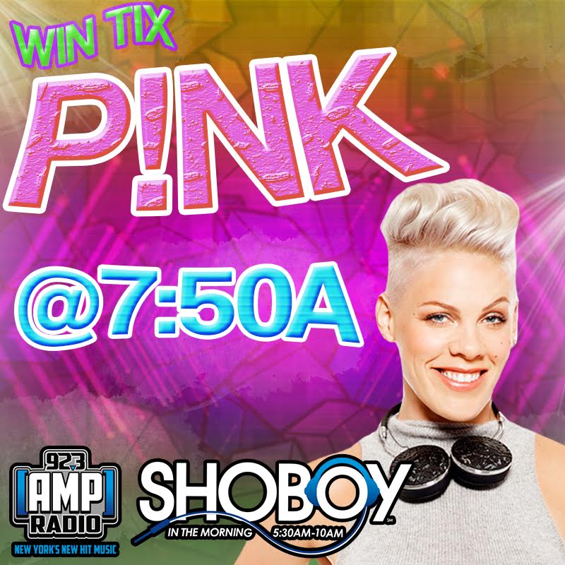 923amp's tweet photo. Hola Familia! Who is ready to play some #AMPTAG at 7:50A?! Call in for your chance to win tix to party w/ @Pink! -> https://t.co/4DqFfFsZtf https://t.co/ZI4ykUwphz