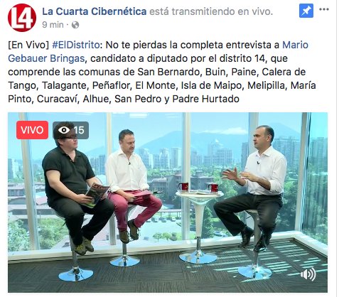 mariogebauer's tweet photo. [En VIVO] entrevista en La Cuarta Cibernética    https://t.co/KLG03Z0TZV  #Melipilla #Talagante #Maipo #SanBernardo #Buin #Paine #ElMonte #Peñaflor #PadreHurtado #IsladeMaipo #Curacaví #SanPedro #Alhué #MaríaPinto https://t.co/IGJSLABszo
