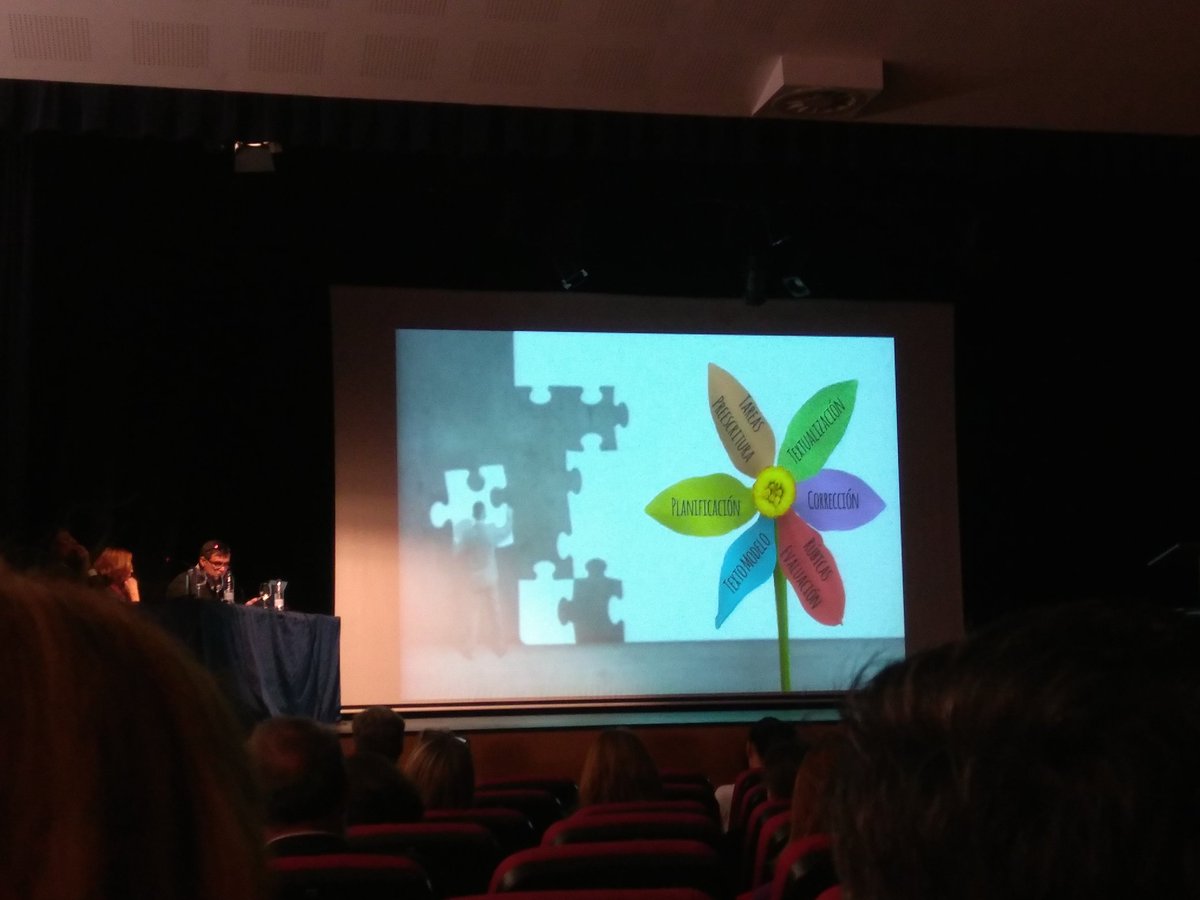DELIBESALDEAMAY's tweet photo. Escuchando @CeipMargaritaSa en las jornadas de lectura #leescribo interesante proyecto subprocesos de escritura Muchas gracias. @Hoy_Libro https://t.co/bK2lJFraCT