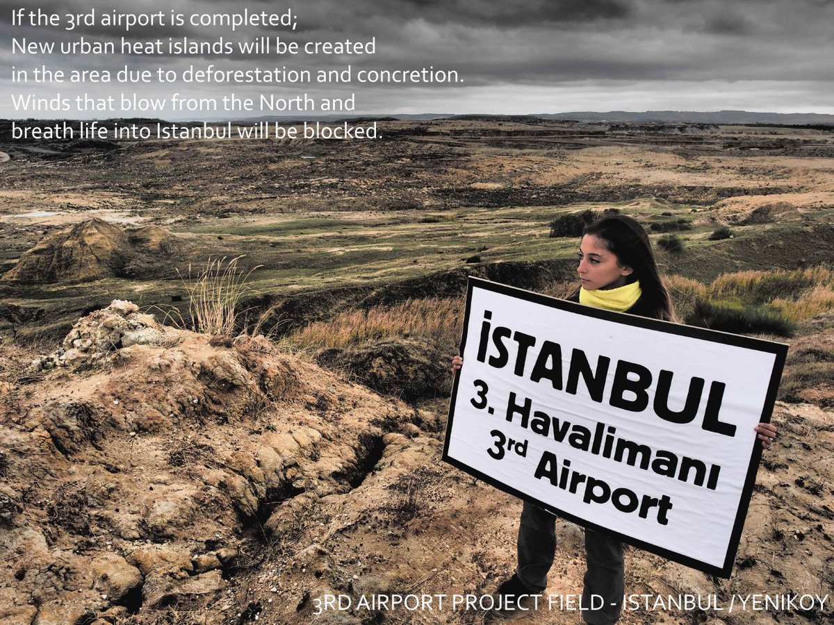 kuzeyormanlari's tweet photo. @SystemChangeAT @foeeurope @AvJustice @planestupid @billmckibben @ZAD_NDDL @CANEurope @AntiAeroGAAM @CarbonMrktWatch @350 IGA's #3rdAirport project will pioneer the transformation of the part of the #NorthernForests. Plan is to build Aerotropolis which not only consists the airport but also creation of a new urban area. #Deforestation is taking place and new heat islands will be created
#COP23 https://t.co/wuBGAIkA4W