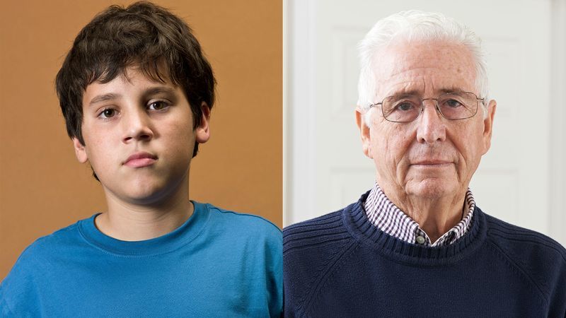 TheOnion's tweet photo. Grandchild, Grandfather Equally Dreading Collaboration For School Interview Project https://t.co/gXfRRV1Srj https://t.co/PBwK1pd4DT
