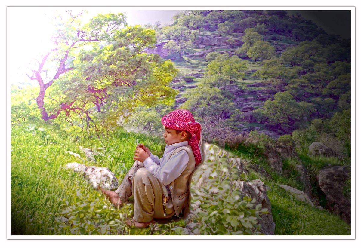 AveenIsmaill's tweet photo. #Yezidi boy
#Photography #Photoshop #CS6 #Lalish #TrueYazidi #Pure #Motherland #Ezidi #Minorities #SunWorshippers #Ancient #Iraq #IamYazidi #Shingal #Sinjar #Sacred https://t.co/vzRyyRbF5s