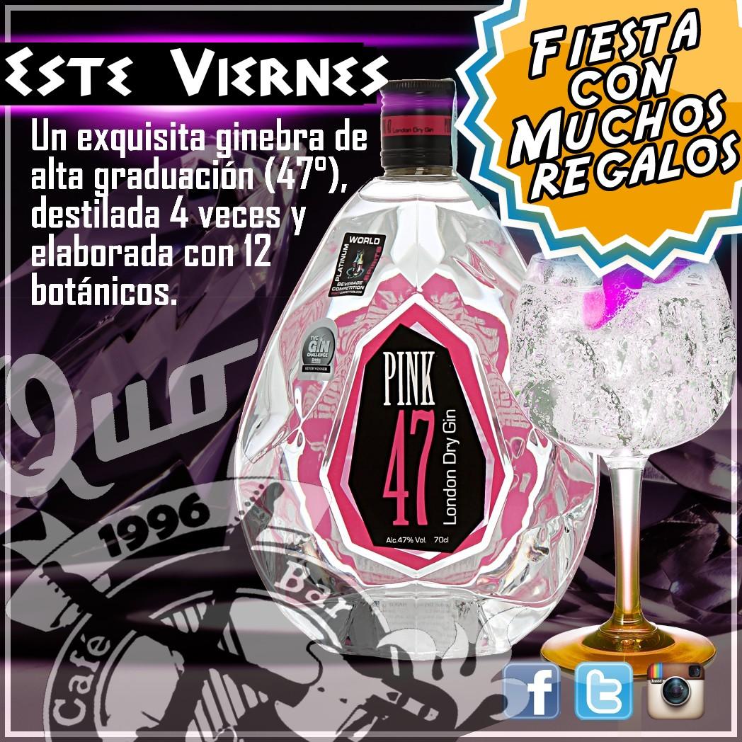QuoBar's tweet photo. #fiesta @Pink47Gin  con #muchosregalos en @QuoBar  #SevillaEste #QuoBar https://t.co/pVGtDoN1Q7