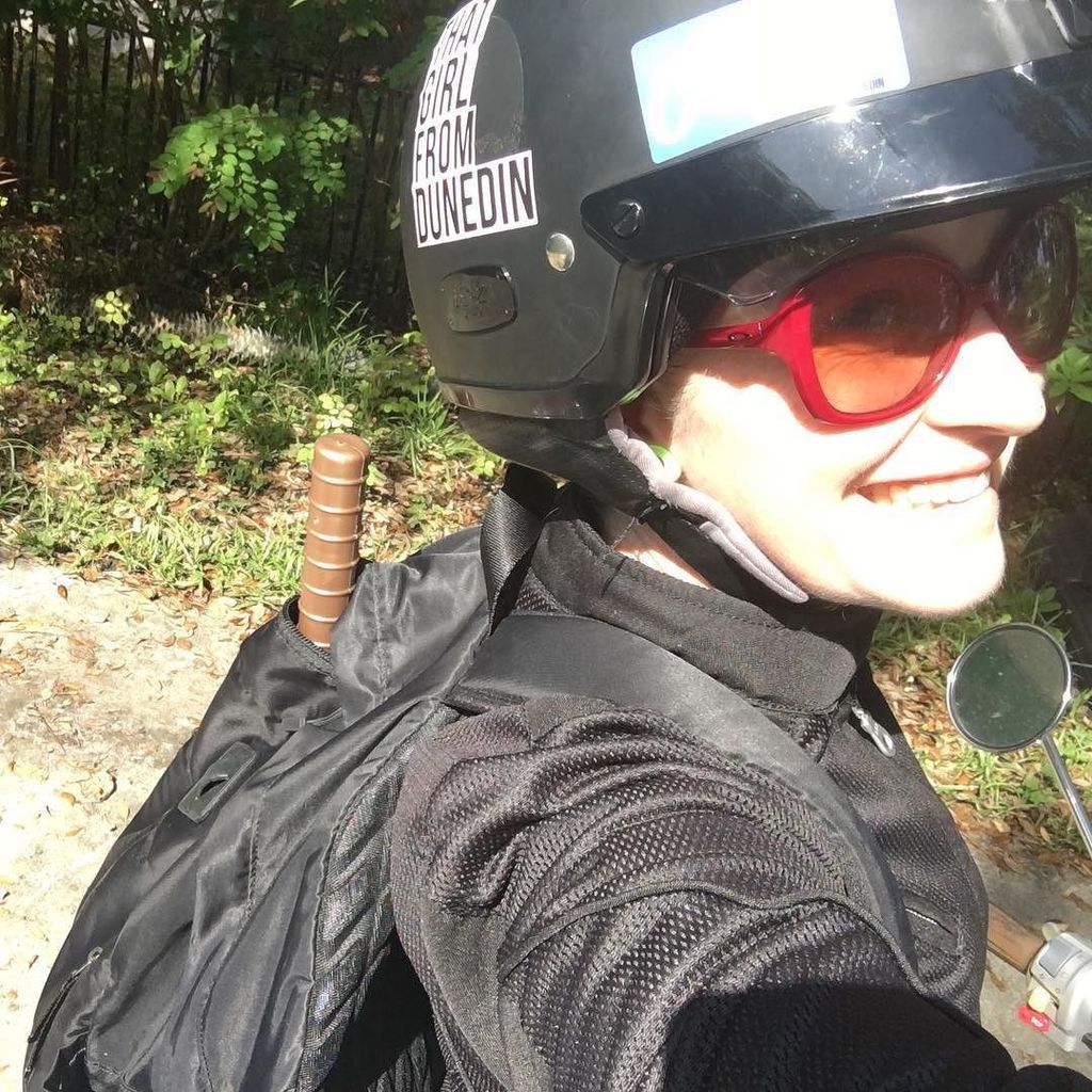 FueledByCupcake's tweet photo. Took my first “passenger” on the scooter yesterday. 😜 I love my Fascia Blaster so much!!! @fasciablaster #FasciaBl… https://t.co/B6WphU3LBD https://t.co/QPuehYQeSF