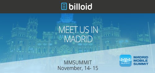 billoidcom's tweet photo. Meet us in Madrid! We will attend the #MadridMobileSummit on 14th November and look forward to meeting you! Get in touch for meetings https://t.co/Sjy7gKsibj