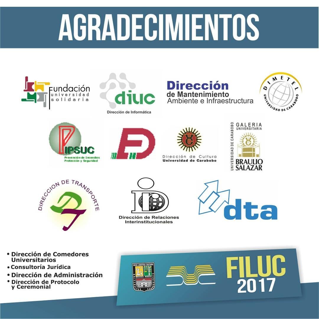 Filuc_oficial's tweet photo. Debemos sin duda alguna, agradecer a todas las dependencias universitarias, por por el apoyo brindado a nuestra feria #Filuc2017 #ParaSeguirLeyendo https://t.co/CLd4fC3G5t