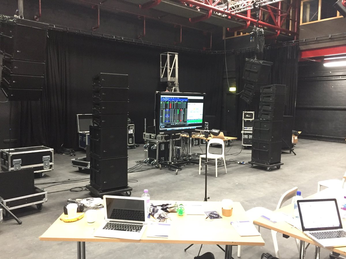 HedgesAndrew's tweet photo. Turning up the learning to 11 today. @MeyerSound training with @andydmaudio #LEOfamily https://t.co/q12FEjK3Oo