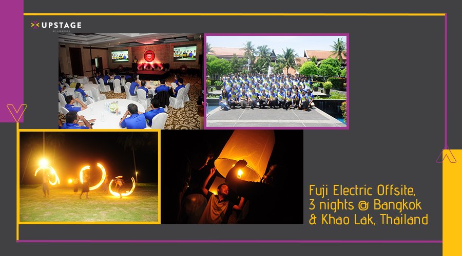 upstageglobal's tweet photo. UPSTAGE by Airborne planned a press meet &amp; cultural show for Fuji Electric Co. Ltd. and Gemco Controls Limited. Know more: https://t.co/rBL6Gx188Q #UpstagedNow #UPSTAGEbyAirborne #EndToEndEventManagement #BrandStory #Snorkeling #Fireworks https://t.co/ln4jY0uZQf