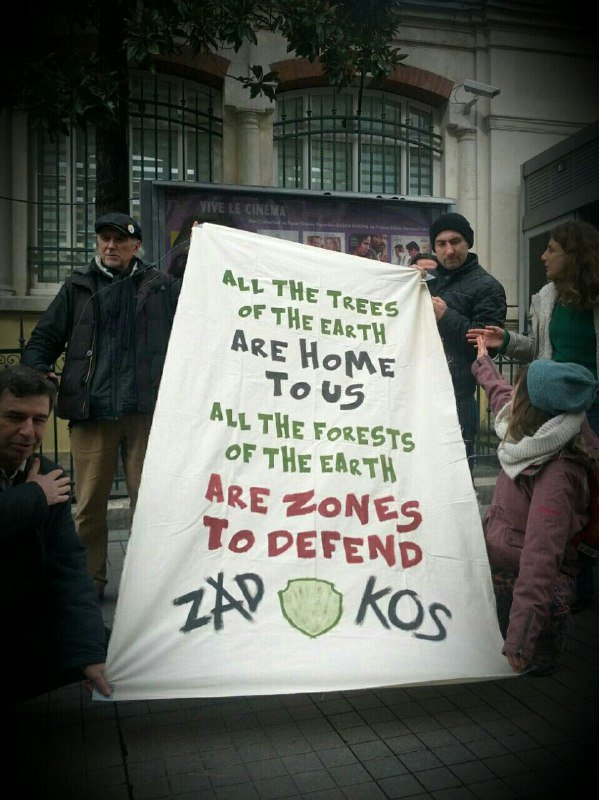 kuzeyormanlari's tweet photo. @SystemChangeAT @foeeurope @AvJustice @planestupid @billmckibben @ZAD_NDDL @CANEurope @AntiAeroGAAM @CarbonMrktWatch @350 We fed up with all these greenwashing projects and hypocrisy. IGA your atrocities in #NorthernForests will not be forgotten. We will continue to raise our voices to save the planet. #SystemChangeNotClimateChange!
#StayGrounded
#COP23 https://t.co/XZZ7BxDbEz