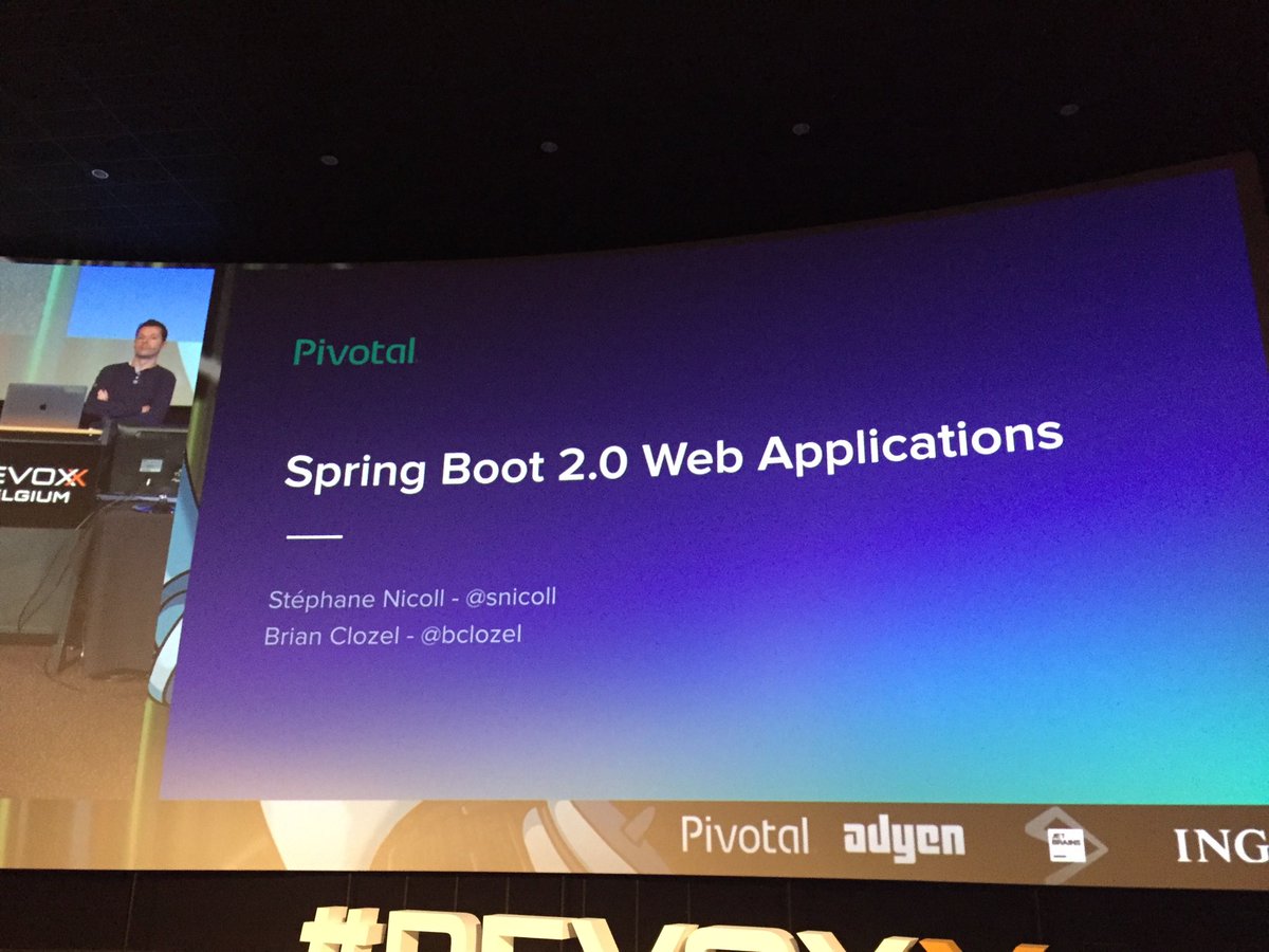 kailuedi's tweet image. Preparing our upgrade to #SpringBoot2  #Devoxx  @springboot