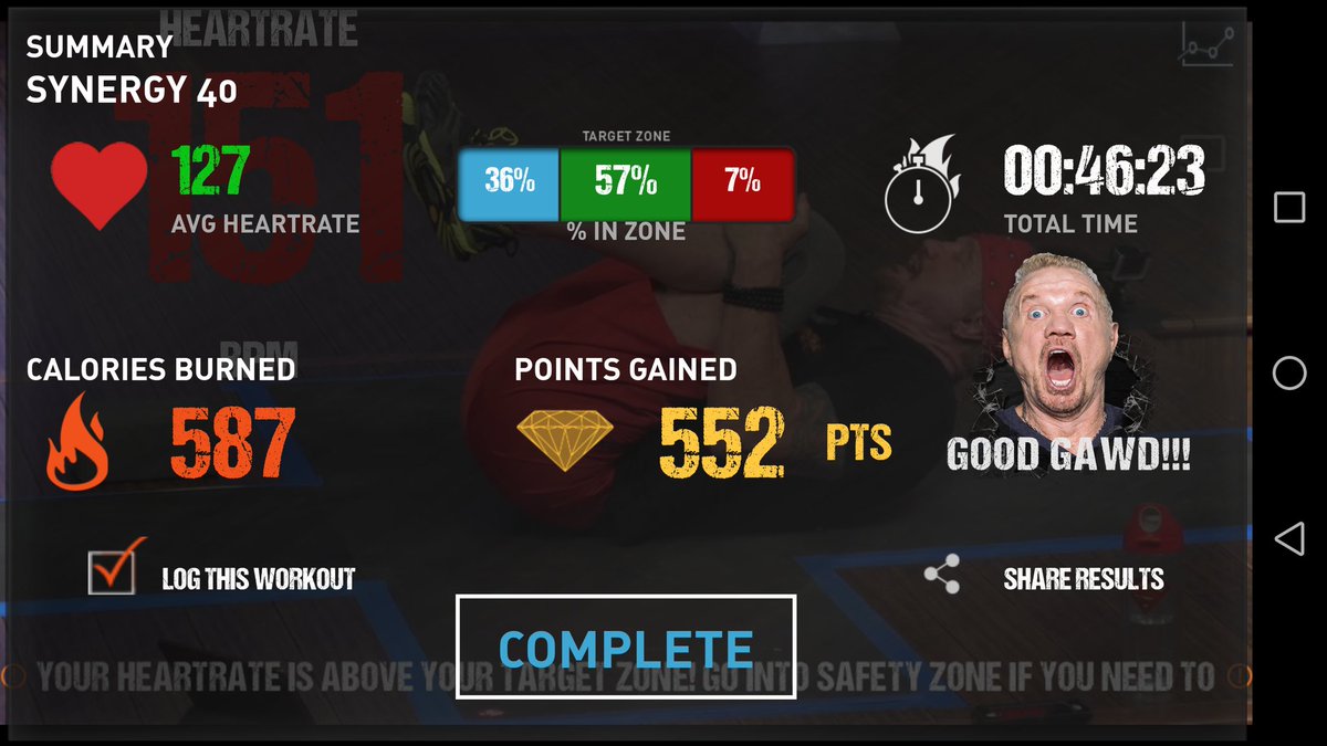 Jon_Hall83's tweet photo. #ddpyoga #synergy40 damn this "beginner" is hard. Great workout though. @DDPYoga @RealDDP https://t.co/mcp0iVDff3