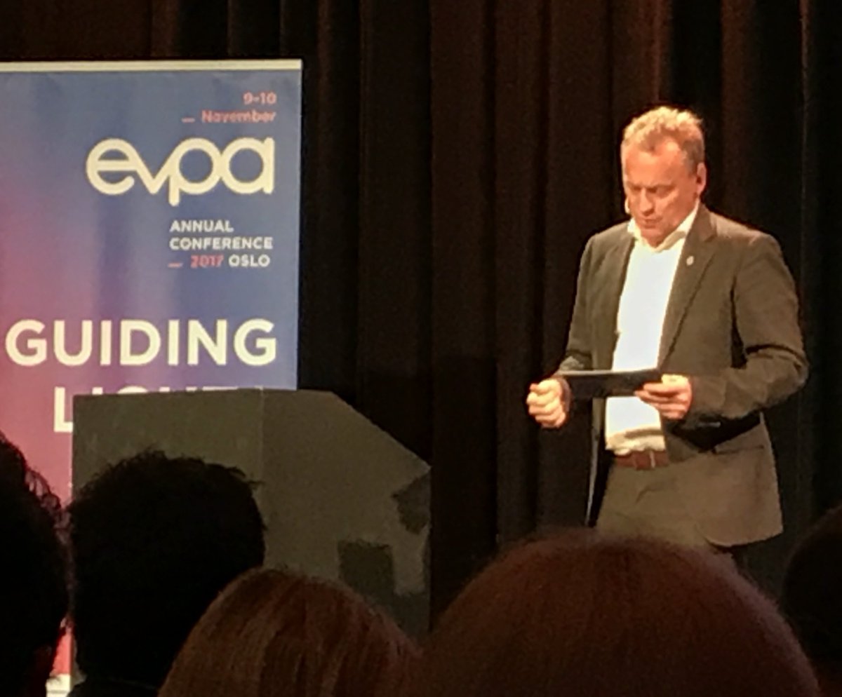 stoylen's tweet photo. @RaymondJohansen åpner EVPA-konferansen i #Sentralen. To dager om Investeringer i sosialt entreprenørskap. 500 deltakere fra hele Europa. https://t.co/VMbKAWZCPk