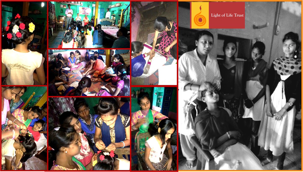 LightofLifeTrst's tweet photo. A new skill training course titled ‘Beautician - basic training program’ was started at Vanya Vihir centre of #LightofLifeTrust in Nandurbar District for the girl students of #AnandoPlus programme.
#NGO #LOLT #Educate #Empower #Equip #SkillTraining https://t.co/Z3SpxYOquR