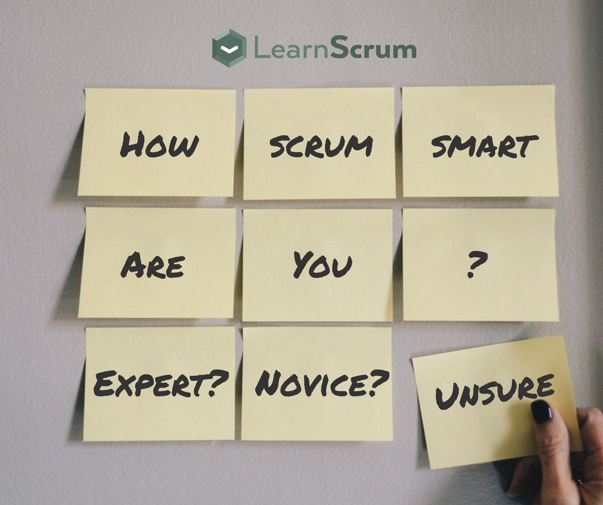 learnscrum's tweet image. #TBT #ICYMI Only 10% of people who take this quiz are Experts in #Scrum, find out if you are one of them! bit.ly/scrum_smart