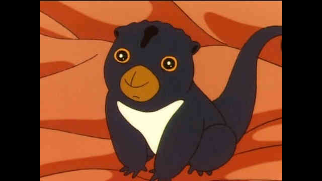 ねおん ふしぎな島のフローネ でブチクスクスのメルクルというペットがいたなと思い出し ブチクスクスなる動物の実物を見たことがなかったので検索してみたら 予想外にキモい動物だった 1枚目が作中のブチクスクスで2枚目が本物 よく飼おうと思ったな