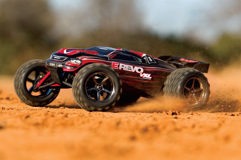 check out the e revo bt traxxas . this is one impressive bit of kit. head to our website to find more cool rc products . 
allthingsremotecontrol.com