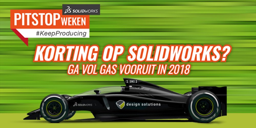 arnaudkooij's tweet photo. Accelereer maximaal in 2018: maak een pitstop bij Design Solutions! 
Nu tijdelijk méér SOLIDWORKS met veel korting
https://t.co/gIPdjcCt6I https://t.co/ZX932QCZ2a