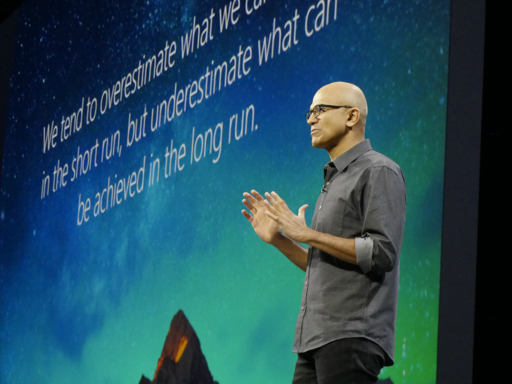 ridewithrev's tweet photo. Exclusive: Microsoft’s Satya Nadella wants to make emerging technologies available to everyone https://t.co/0ulO0UVafy

Totally agr… https://t.co/uFcLbY3XQm