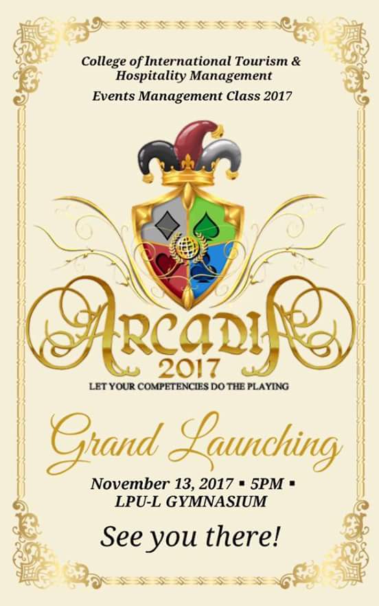 Arcadia_2k17's tweet photo. LAUNCHING OF ARCADIA 2017
Is moved from November 10, 2017 Friday to November 13, 2017 Monday
Thank You, Keep Safe  and God Bless Everyone!😇 https://t.co/bx1ibTmjZm