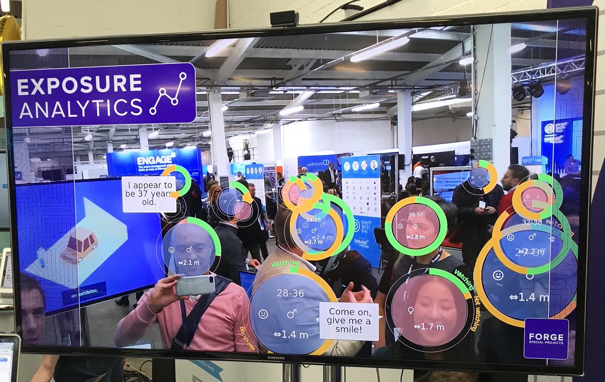 paul_schreuder's tweet photo. Technology @eventtechlive says I appear to be 37 years old. The best technology experience so far ;-) #ETL17 #FontysACI https://t.co/FVVRZQpJ6t