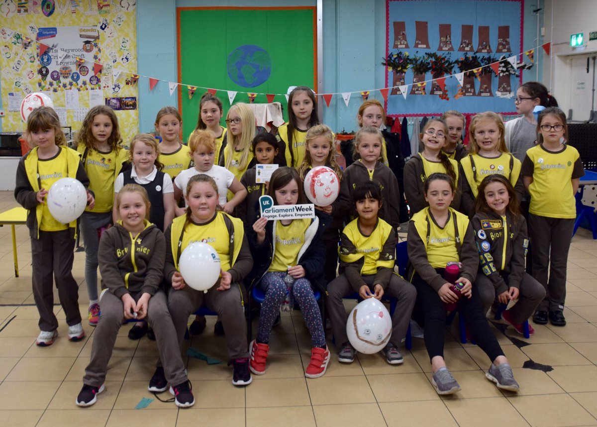 We took part in #UKPW17  @YourUKParl The girls enjoyed decided in sixes what to take on their desert island. Some ran for seconder, while others voted &amp; we wrote postcards to parliament after a group discussion