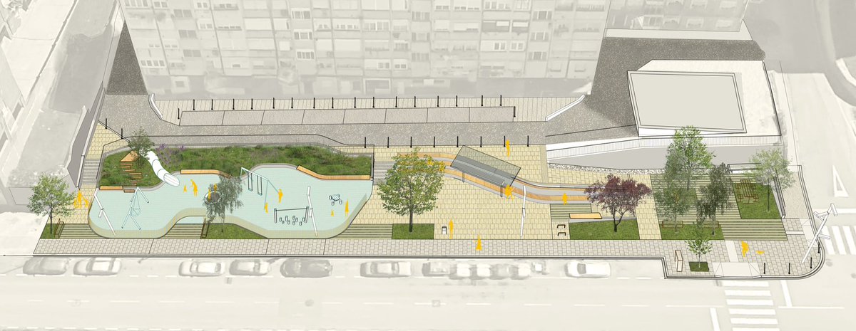 gemaigual's tweet photo. Empiezan las obras del #microespacio de Fernando de los Ríos que convertirá esta plaza en un lugar moderno, versátil y muy agradable. Junto a Colegio Arquitectos ponemos en valor el trabajo de estos profesionales y transformamos la ciudad https://t.co/NuIQtYu9lT