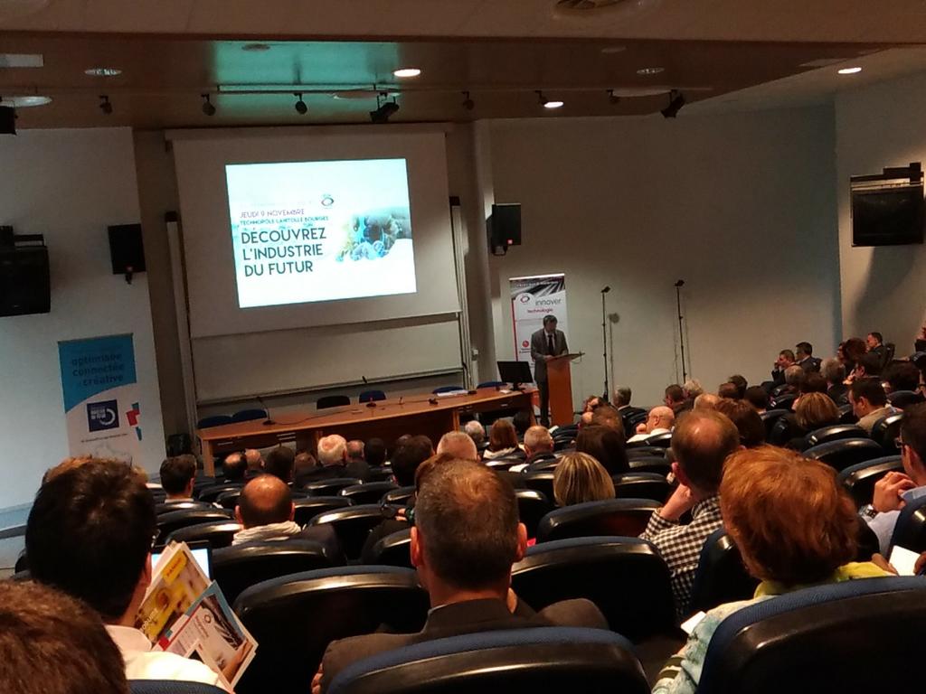agdlolka's tweet photo. La Journée #IndustrieduFutur débute à Bourges! #caravane #IdFu #regioncentre https://t.co/0Y4PdhFoIH
