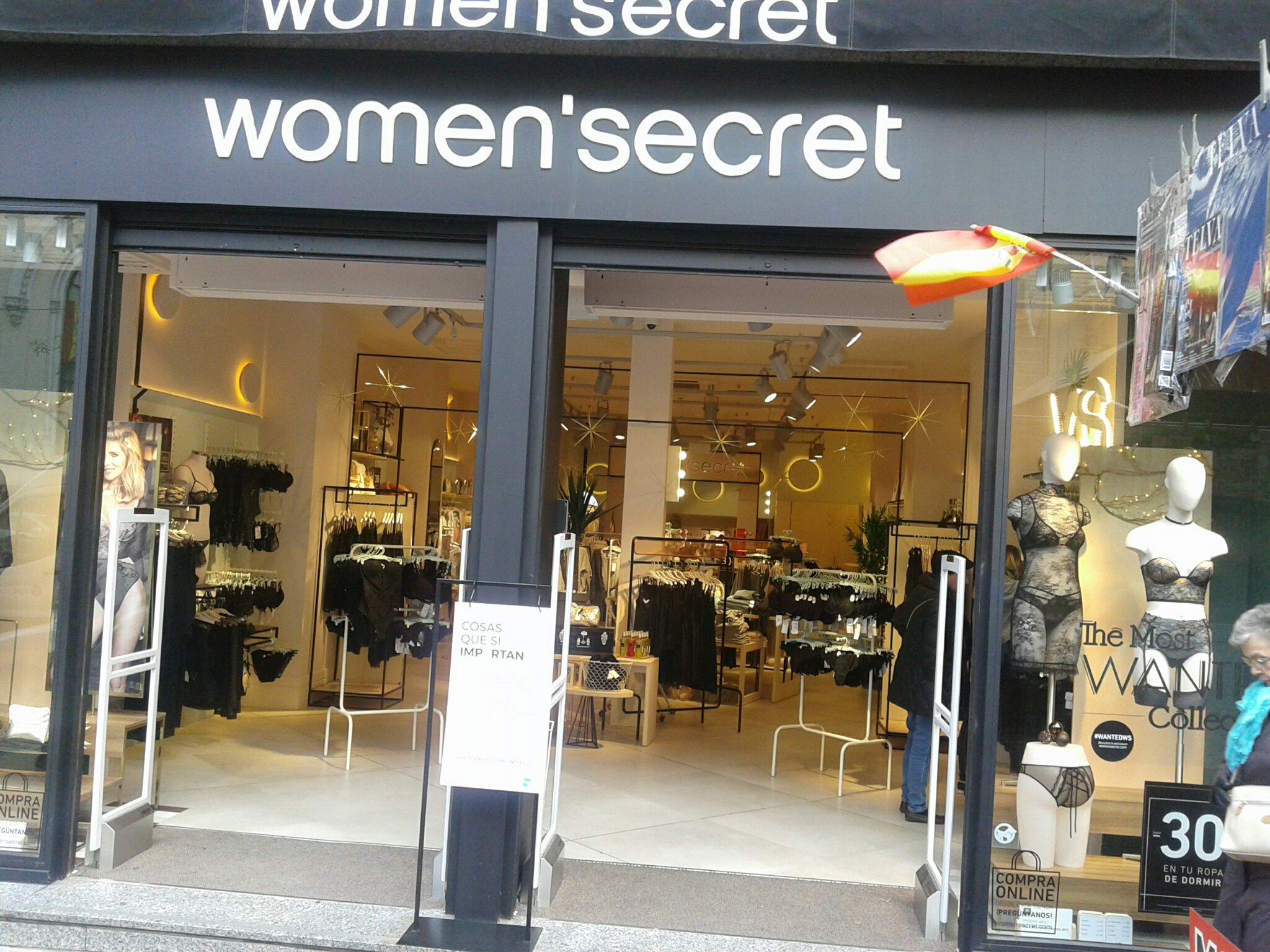 MADRIDisuserFRIENDLY Twitter: "#shopMadrid ready to out new #WantedWS #new #lingerie collection by @womensecret #Madrid #fashion #Spain / Twitter