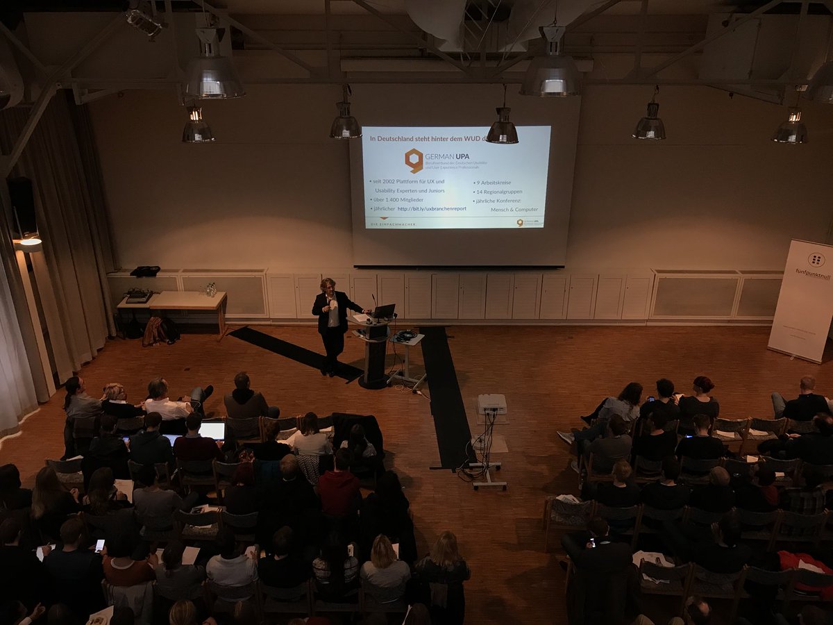 fuenfpunktnull's tweet photo. Danke an alle Mitglieder der @germanupa für die tolle und wichtige Arbeit für die #Usability und #UX Branche. Ein Dank auf dem #Wud2017 https://t.co/bEwOaZTbh2