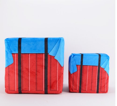 배그 보급상자 쿠션. 정리함도 있다능