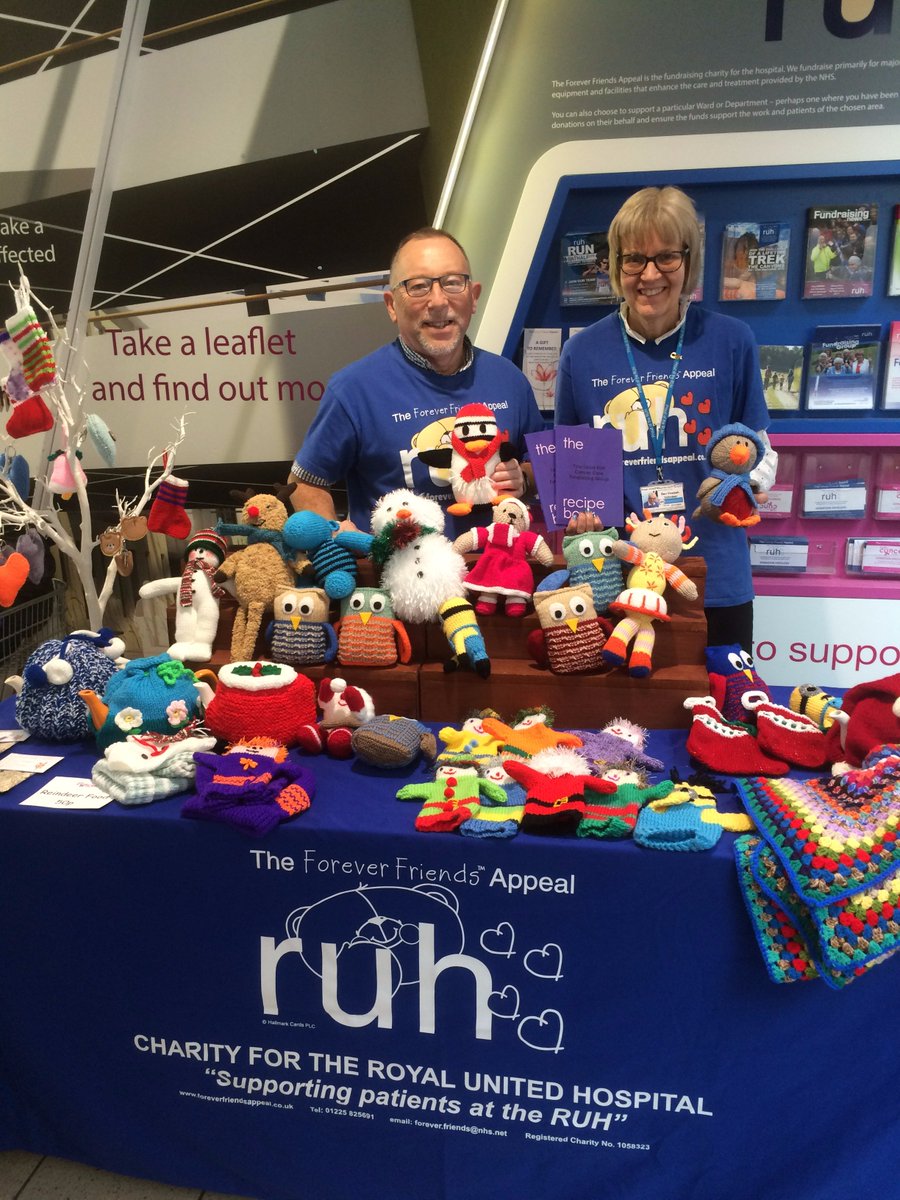 ruhxcharity's tweet photo. Here @RUHBath today? Come &amp; see the fantastic Christmas gifts on sale in the Atrium thanks to Your Local RUH Cancer Care Fundraising Group https://t.co/1trb2Ka3Zd