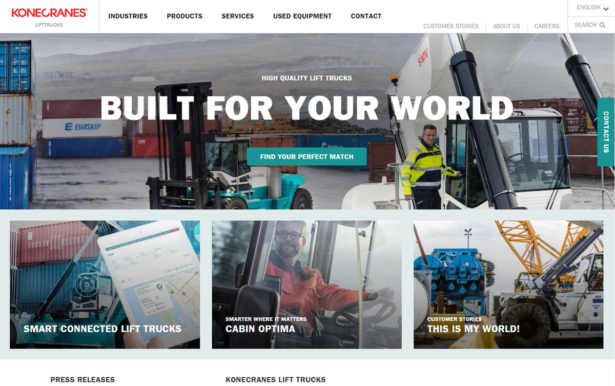 KCLiftTrucks's tweet photo. Long time since you visited https://t.co/c1dpCBTduN? We just had a total makeover - come find the perfect lift truck for your business! 👍 https://t.co/G9BS9qRLNW