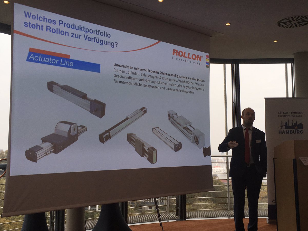 DirkSchaar's tweet photo. Die Firma #Rollon bietet ein großes Portfolio an #Linearachsen für die #Intralogistik @KoehlerPartner https://t.co/YHXkFKgnBq