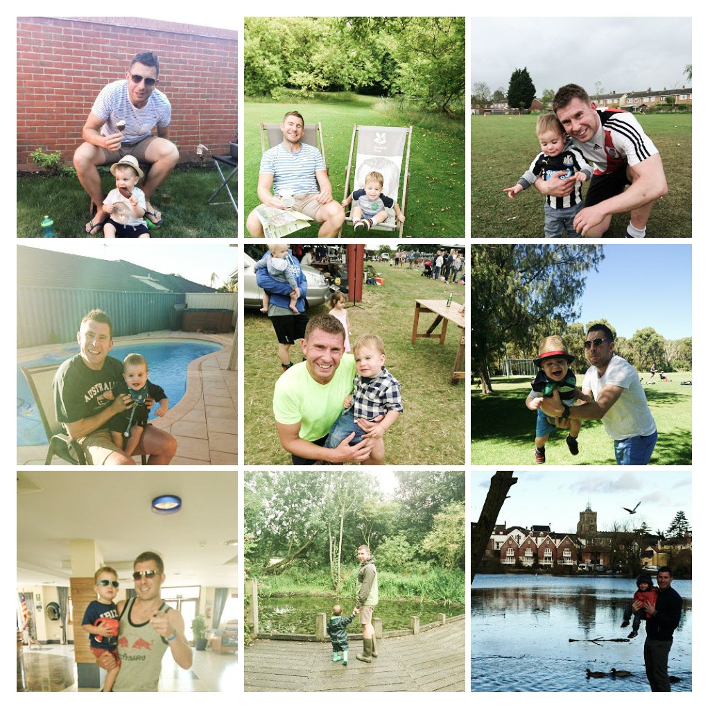 Another year older and another year of being The best Dad! Happy birthday <a href="/jamesed9/">James Edwards</a>