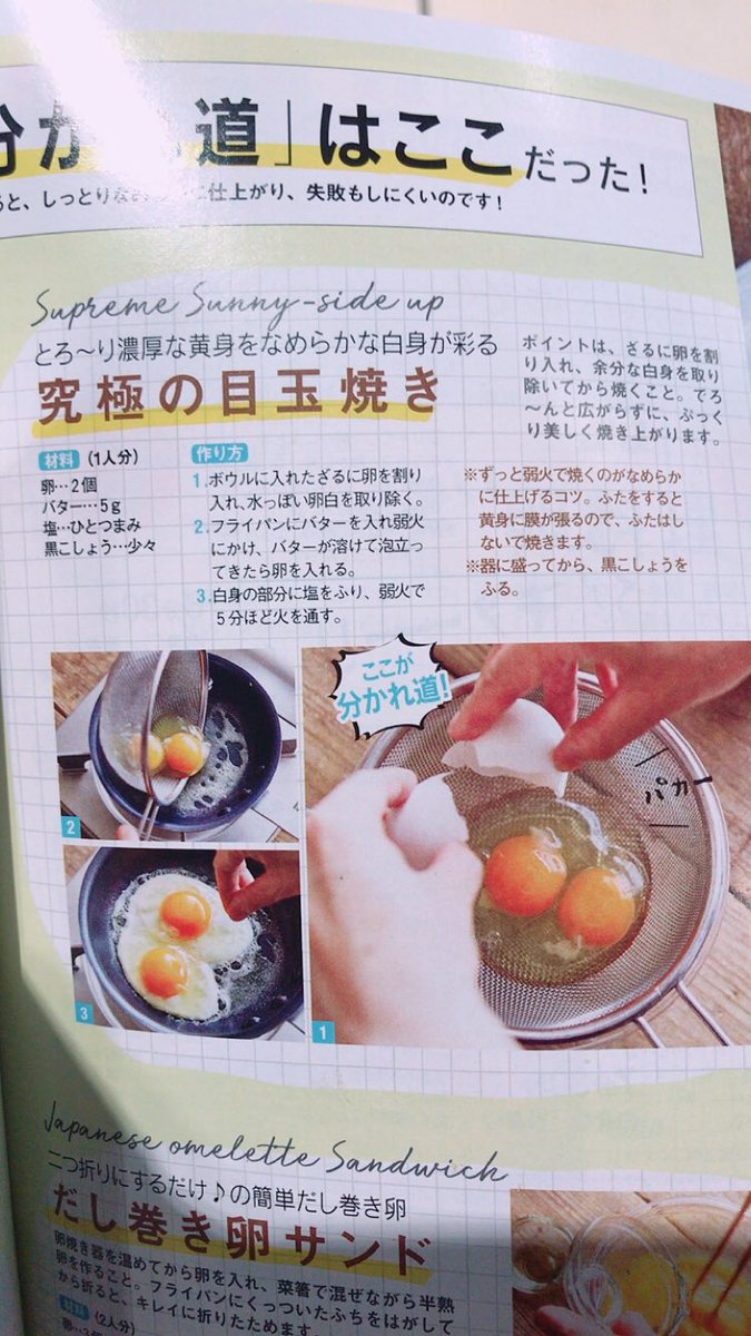 究極の目玉焼き