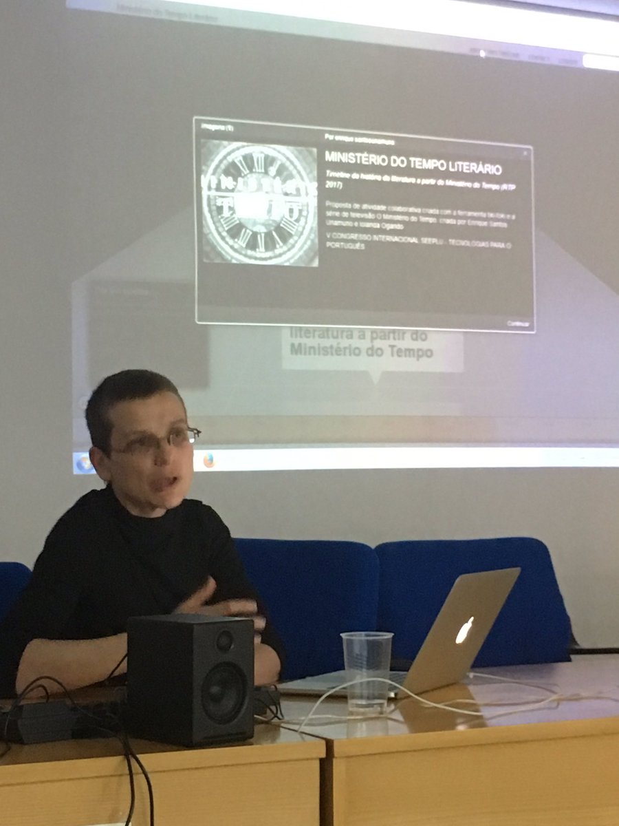 sandraceliah's tweet photo. @iberisTICs @teacherinside da #UNex no #tecpt #seeplu com Timeline da história da literatura a partir do Ministério do Tempo https://t.co/PEO9rCPCgx