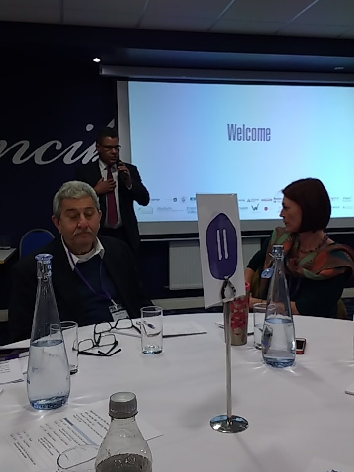 IrenePlusDane's tweet photo. And we are off... Alok Sharma explaining about the forthcoming Green Paper the government have planned https://t.co/Pvq9qUujJF