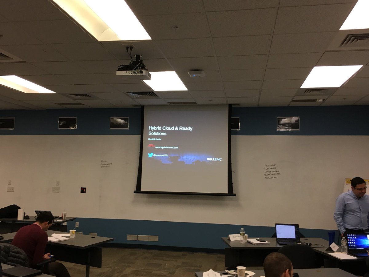 BigDataBrett's tweet image. Kicking off my second #ReadySolutions enablement session of the morning.  One more to go after this! #DellEMC #DataAnalyics