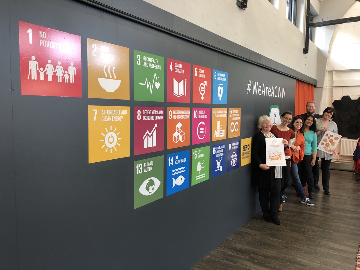 ACWW proudly stands for the #16days of Activism against gender based violence, even if we’re early! #orangetheworld #weareacww #agenda2030