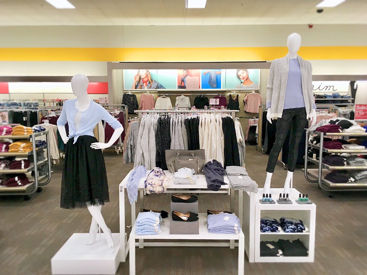 I am digging these hot + cold mannequin looks #vml <a href="/TargetStyle/">Target Style</a>