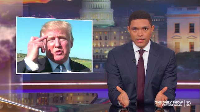 thehill's tweet photo. Trevor Noah on Trump attacking Gillespie: Trump doesn't play games with how fast he'll abandon you https://t.co/HGJ1bZPcOz https://t.co/GkR6zCquLx