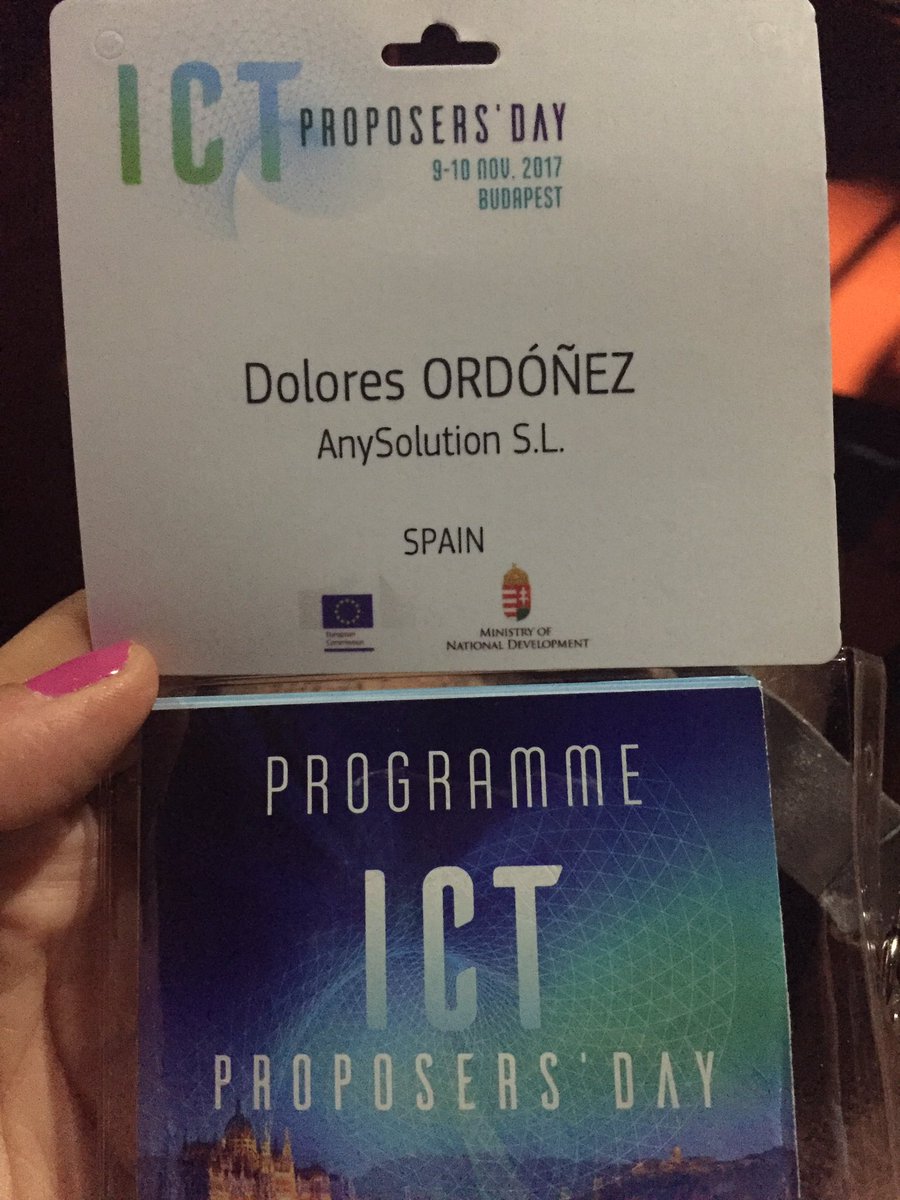 Any_Solution's tweet photo. 3000 participants in the @ICTproposerEU #Budapest .@dordonyez is representing there #AnySolution #innovation @EU_H2020 #iot #bigdata #AI https://t.co/hnzqYfDKRP