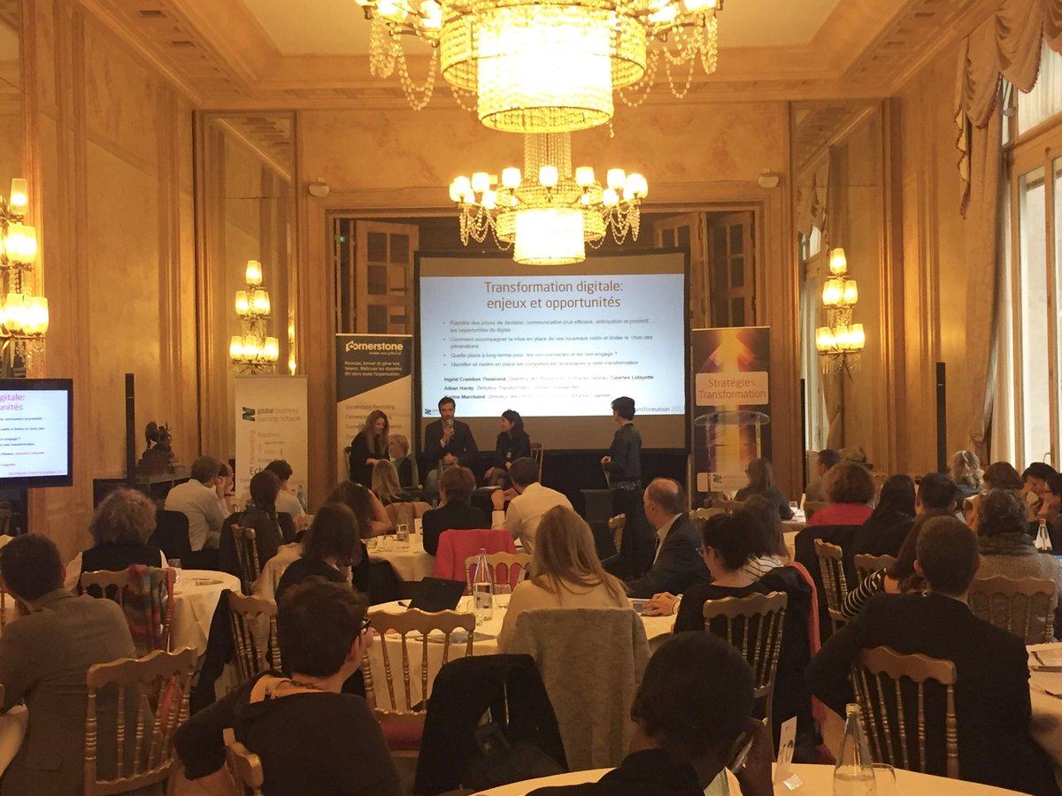 GBLN_HR's tweet photo. Les enjeux et opportunités de la #Transformation #Digitale avec @Alban_Hardy de @belcorporate @ICrambes de @Galeries_Laf et #KarineMarchand d' @altareacogedim #StratTransformation https://t.co/p3ywGwtmzX