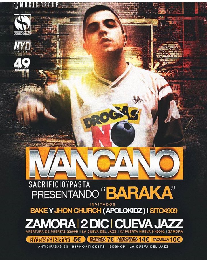 ApoloKidz's tweet photo. El 2 de Diciembre no hagas planes, ya los tienes. Con @errejotachurch y @Rude_Bake 
De #ApoloKidz

Por @colectivo49zam https://t.co/vcHBPMRBBy