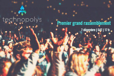 technopolys_qc's tweet image. 7 décembre, à votre agenda! Soyez du premier grand rassemblement #technopolys bit.ly/2hUWbvU